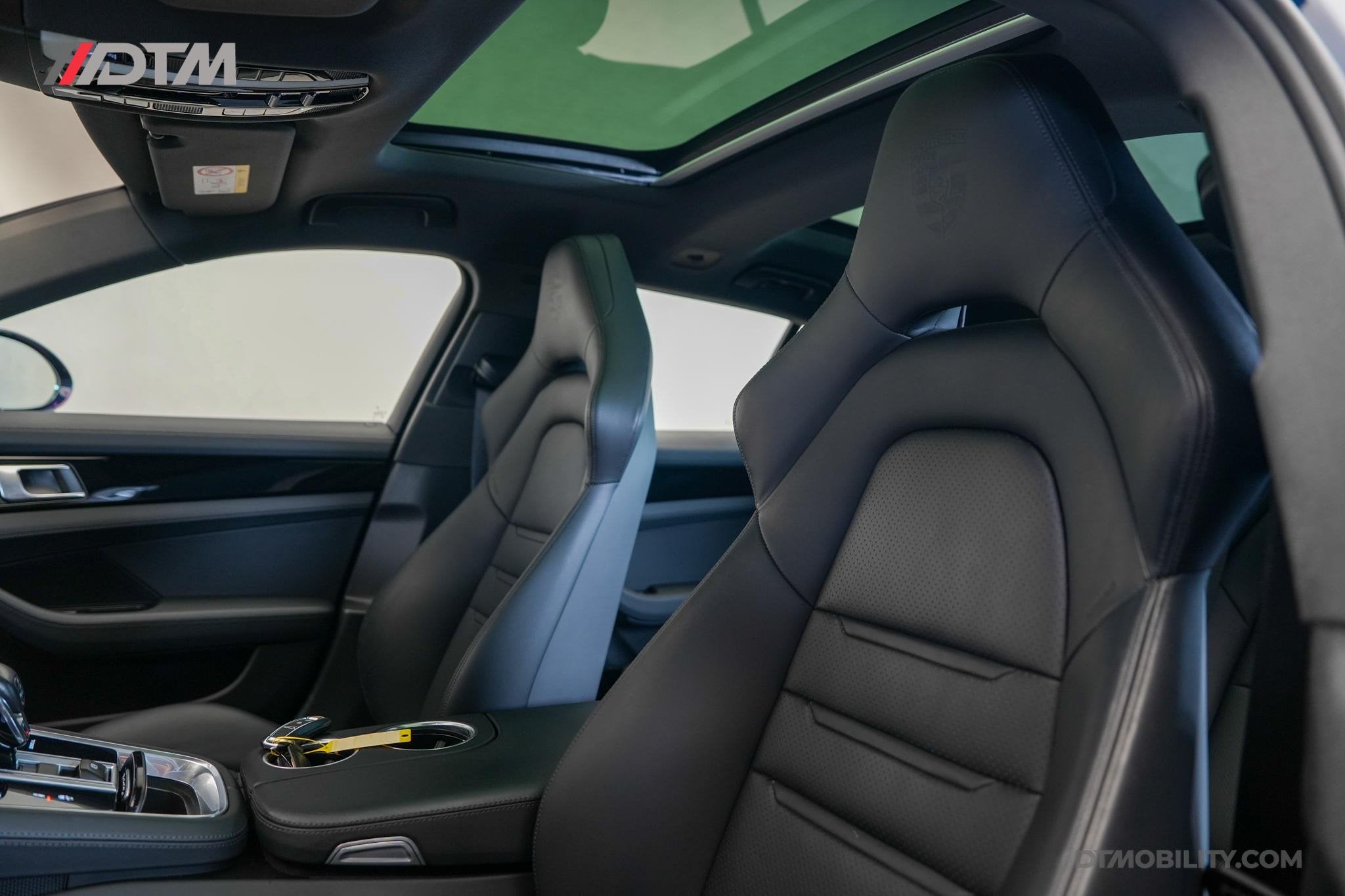 Porsche Panamera Sport Turismo 2.9 4 E-Hybrid Platinum Editi, Auto's, Automaat, Gebruikt, 462 pk, Blauw