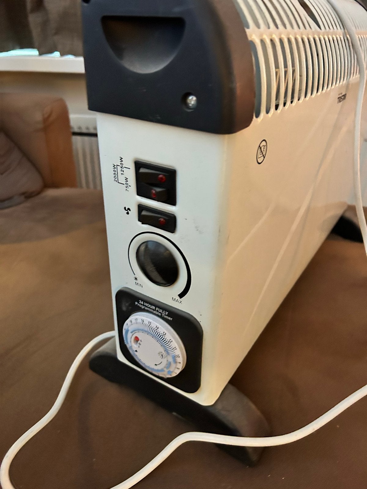 Tristar elektrische kachel met timer, Ophalen, 30 tot 80 cm, Gebruikt, Kachel