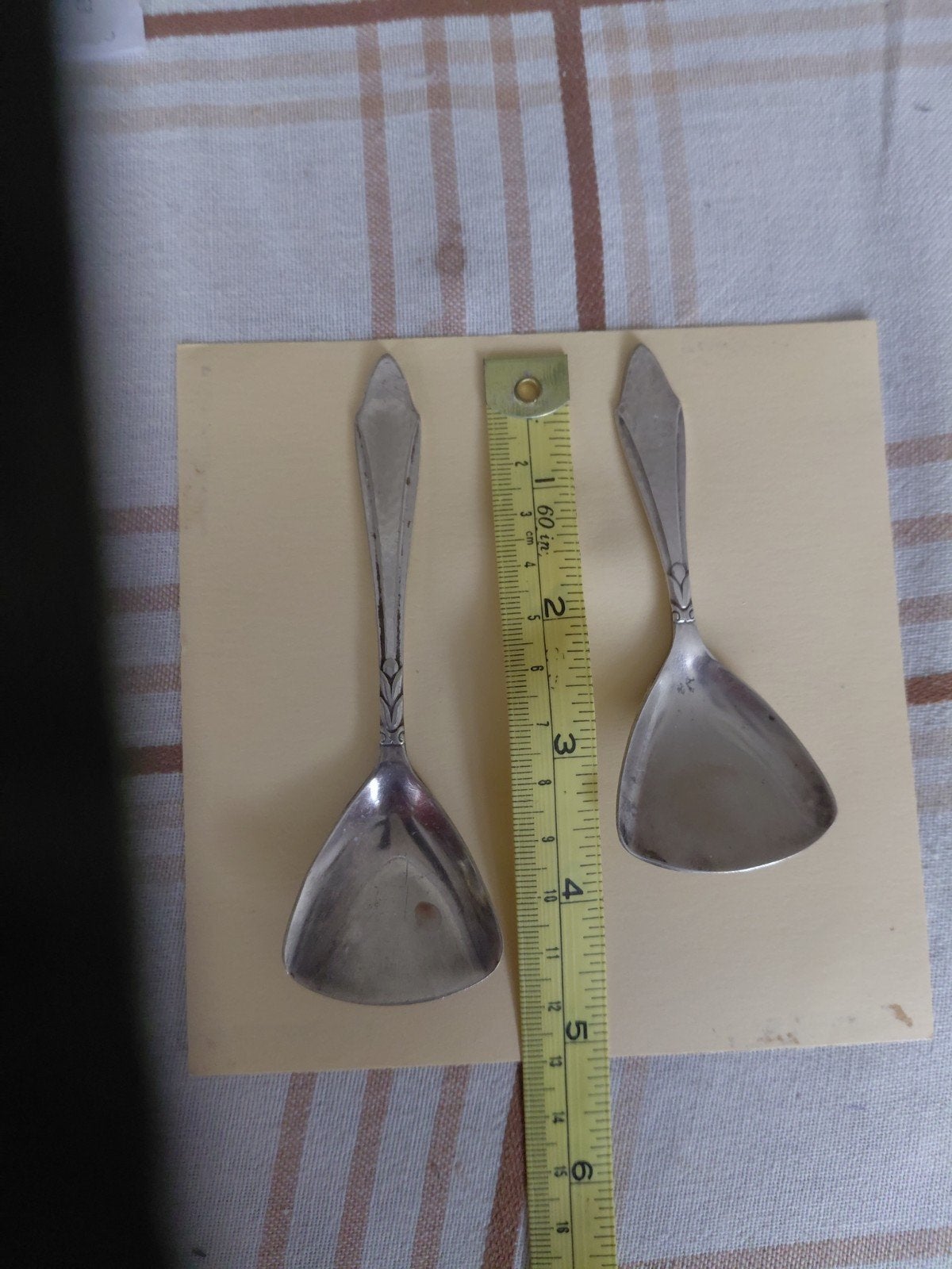 2 zilveren suikerscheppen bieden vanaf 7.50, Antiek en Kunst, Ophalen of Verzenden