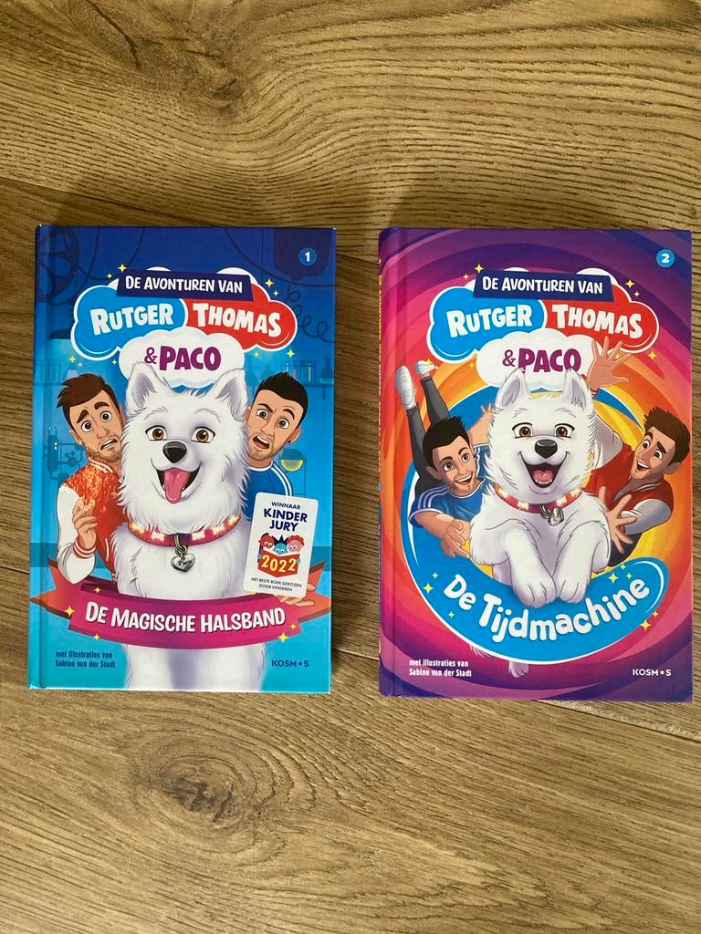 De Avonturen van Rutger, Thomas & Paco - Deel 1 & 2, Ophalen of Verzenden, Zo goed als nieuw, Fictie algemeen