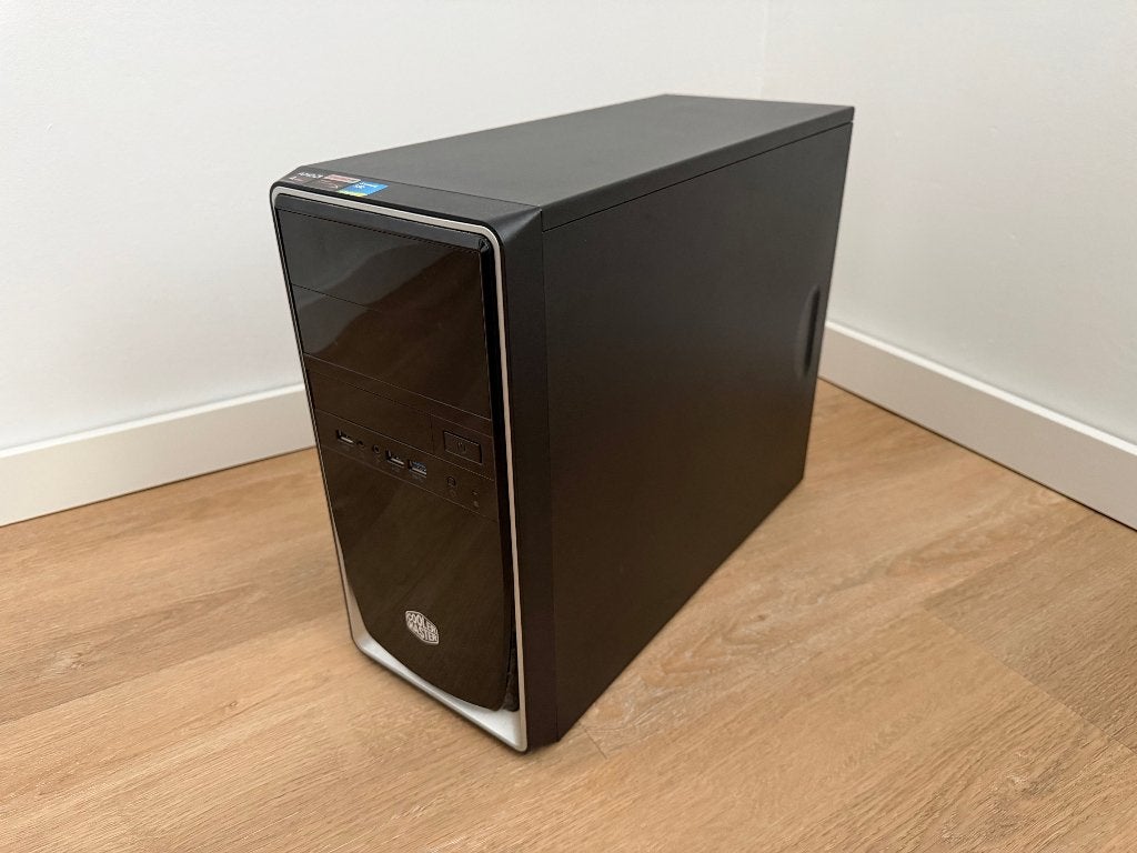 CoolerMaster PC - AMD A8 - 8Gb RAM - 128Gb SSD - Win10 Pro, Computers en Software, Desktop Pc's, Ophalen, AMD A8-6600K, Gigabyte