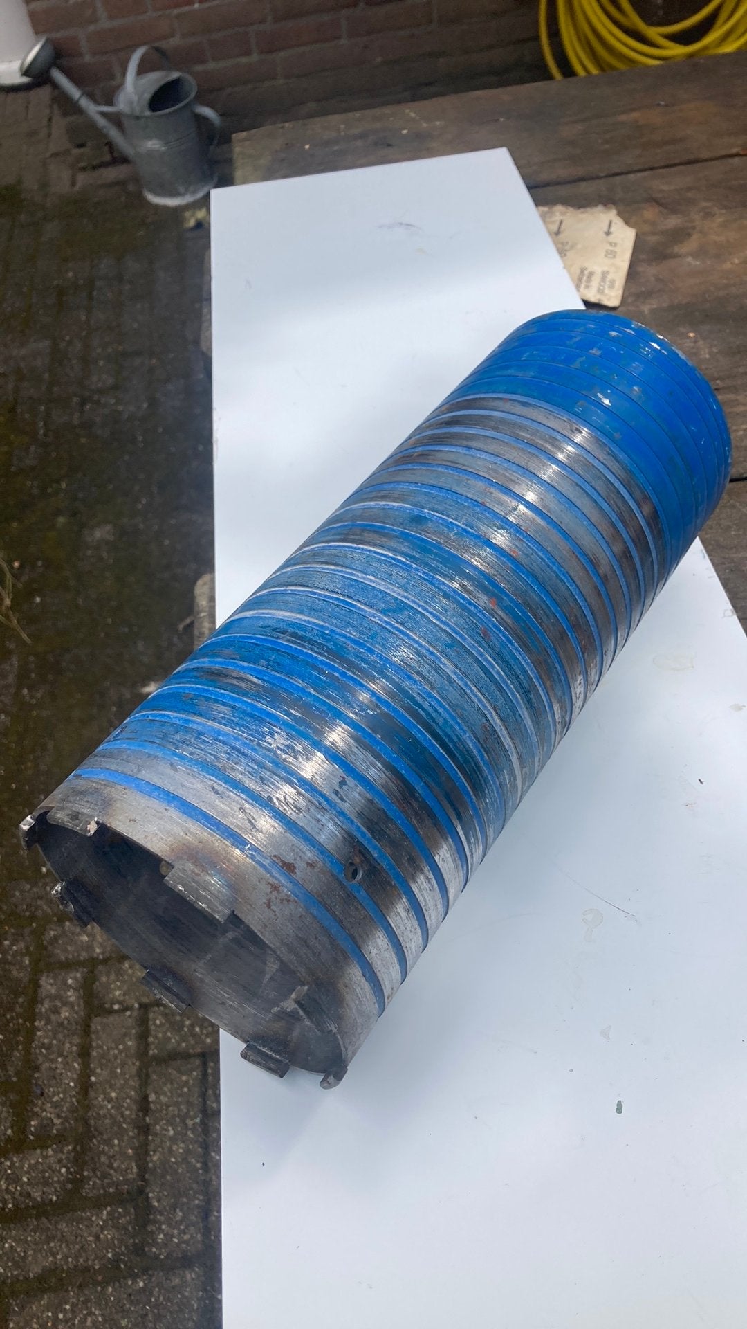 Adamas diamant kernboor132 mm met goede tanden, Ophalen, Zo goed als nieuw, Gereedschap of Toebehoren