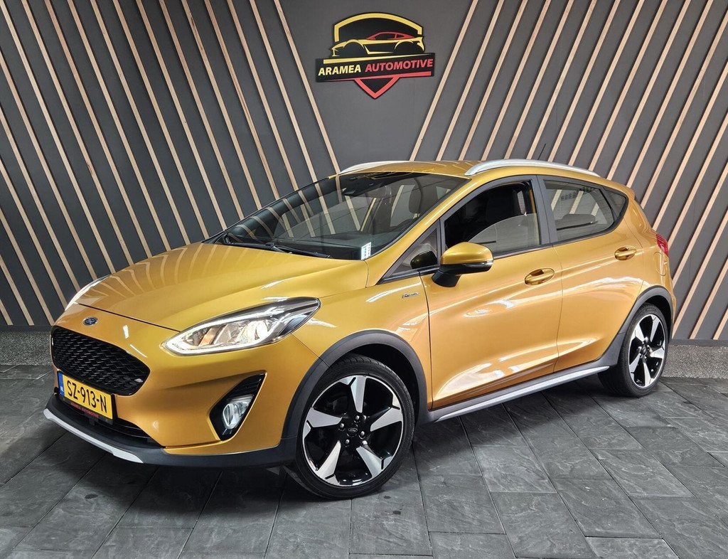 Ford Fiesta 1.0 EcoBoost Active First Edition Luxe Yellow|Tr, Voorwielaandrijving, Gebruikt, Euro 6, 49 €/maand