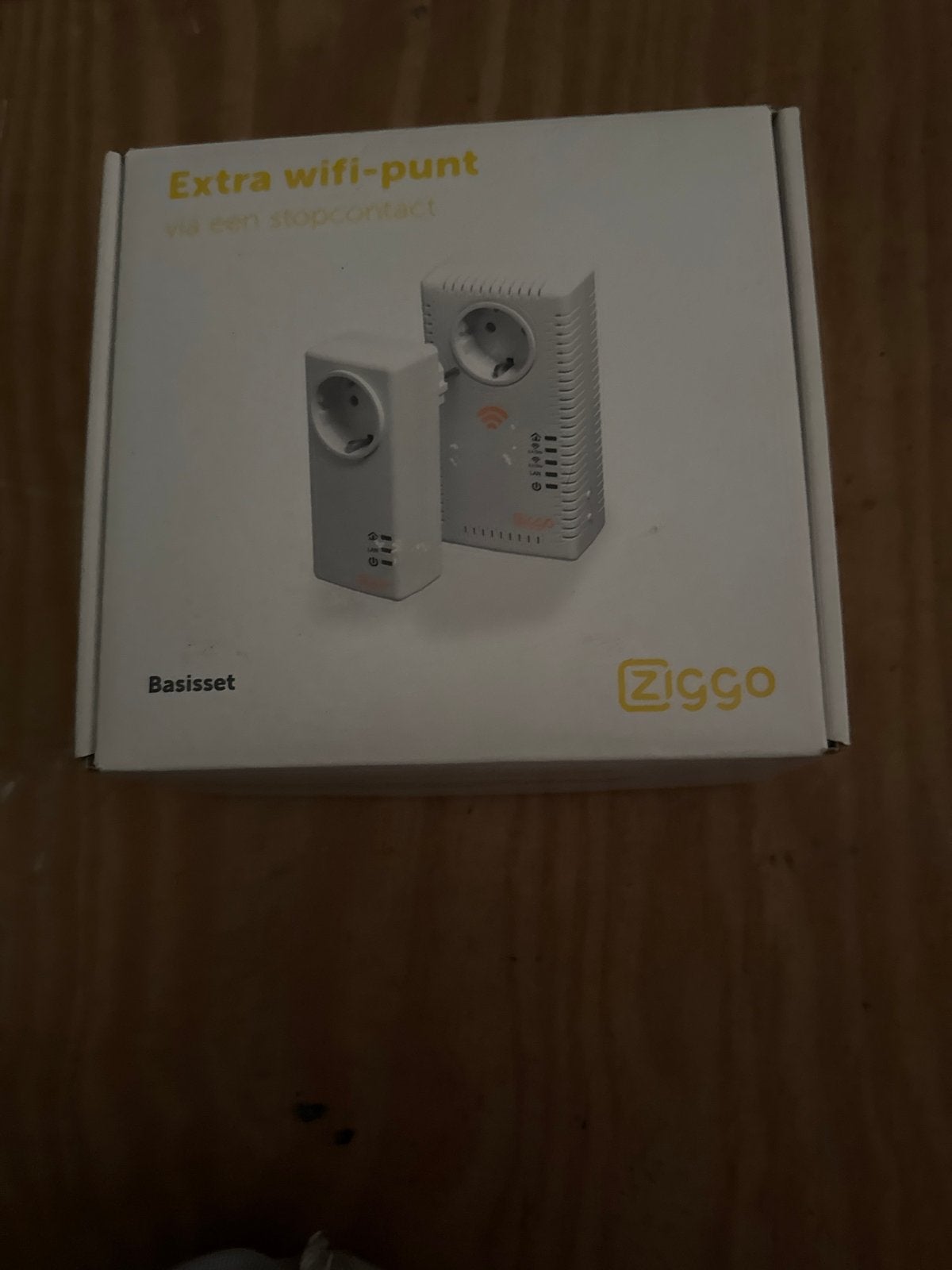 Ziggo Extra Wifi-punt (Powerline Adapter Basisset), Computers en Software, WiFi-versterkers, Ophalen of Verzenden, Zo goed als nieuw