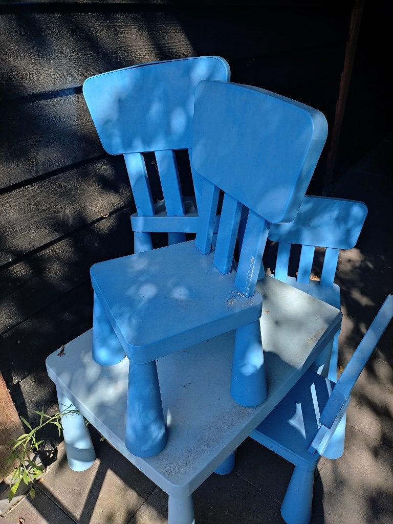 Gratis af te halen - kinderstoelen en tafel, Ophalen, Gebruikt, Overige typen