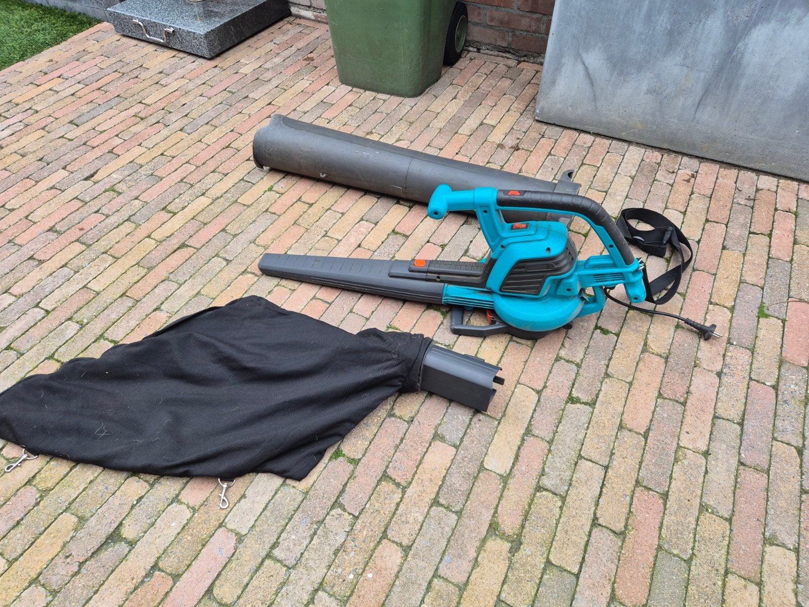 Gardena ergojet 3000 bladblazer/zuiger, Ophalen, Gebruikt, Met opvangzak, Handgedragen