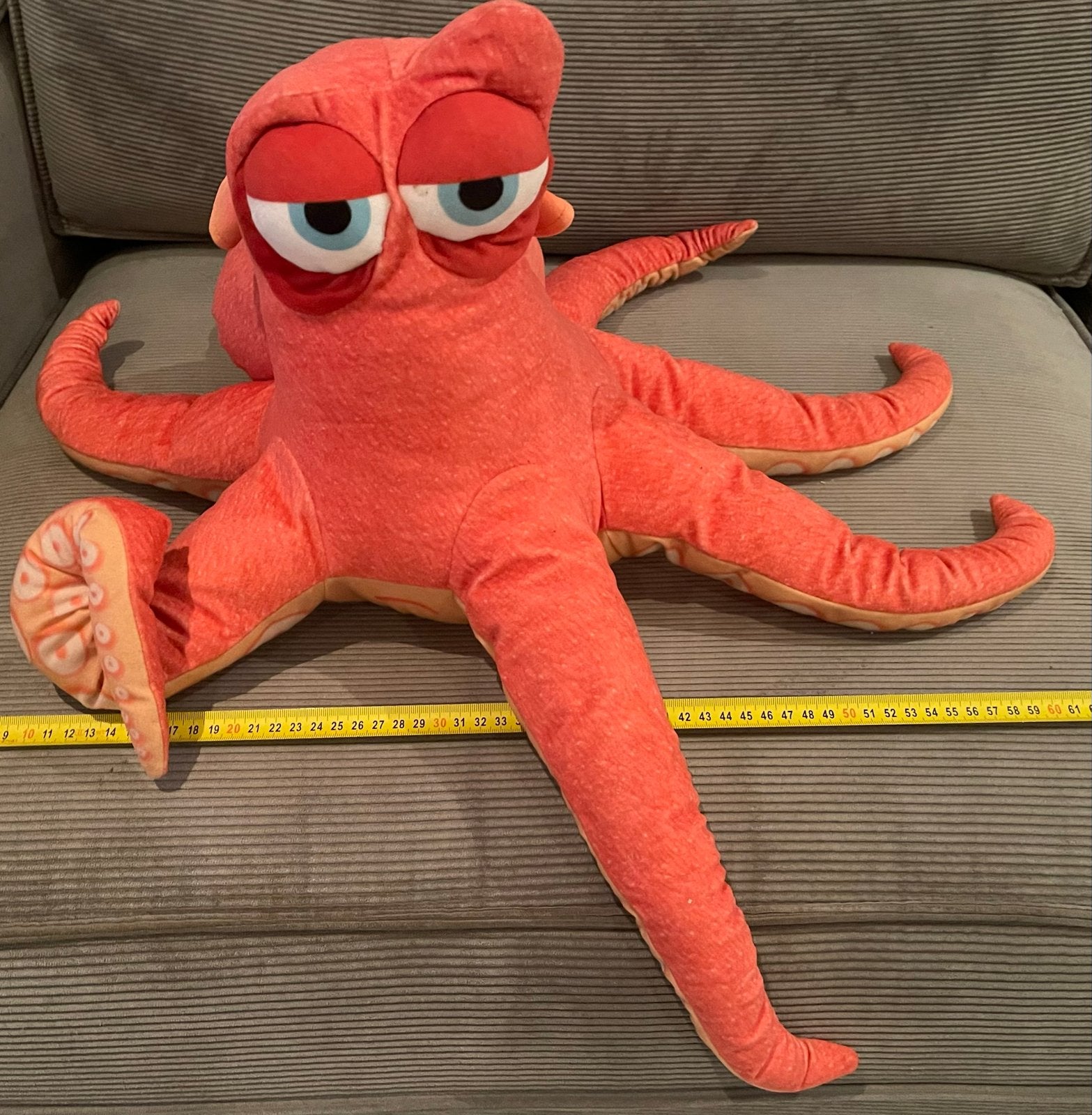 Grote! Hank de octopus knuffel uit Finding Dory, Kinderen en Baby's, Speelgoed | Knuffels en Pluche, Oranje, Disney, Overige typen