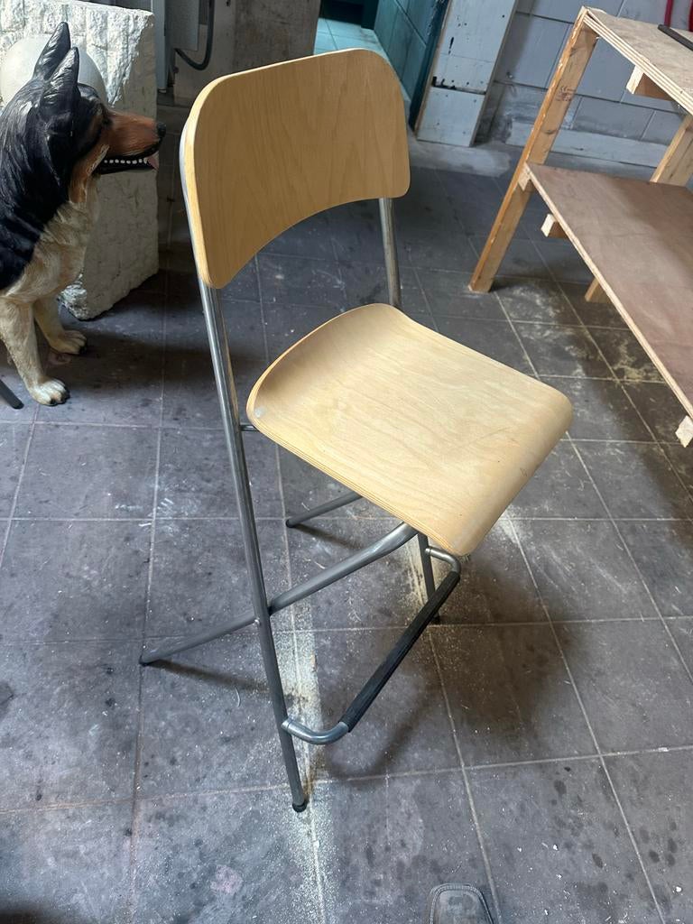 9 Diverse barkrukken, nieuw en gebruikt, gratis afhalen, Huis en Inrichting, Barkrukken, Ophalen, 60 tot 90 cm, Hout, Gebruikt