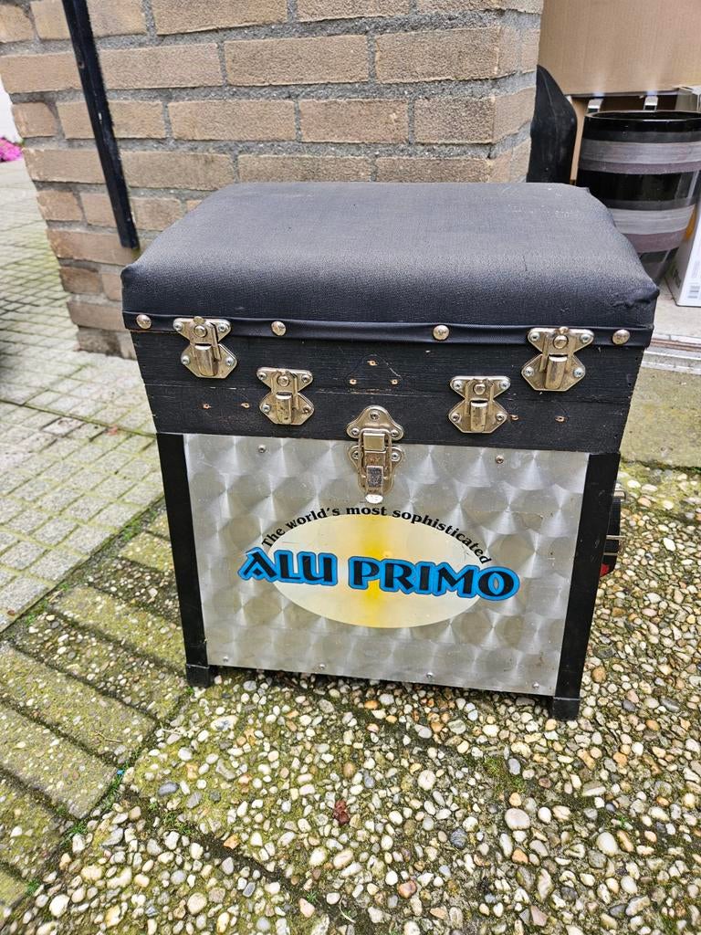 Alu Primo Opbergkist / Krukje met Vakken, Ophalen of Verzenden, Gebruikt, Overige typen