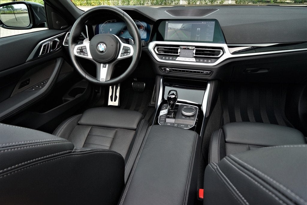 BMW 4 Serie Cabrio 420i M-sport Dravit Stoelventilatie OpenA, Auto's, BMW, Automaat, 1998 cc, Gebruikt, Zwart