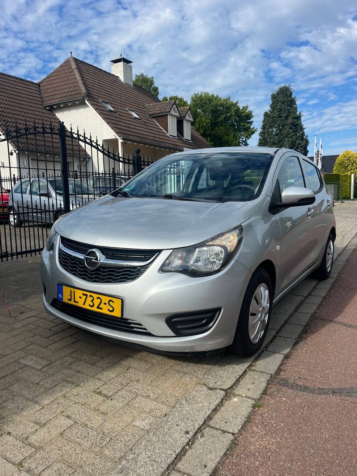 Opel Karl 1.0 Ecoflex 55KW 2016 Grijs, Voorwielaandrijving, 839 kg, Stof, 74 pk