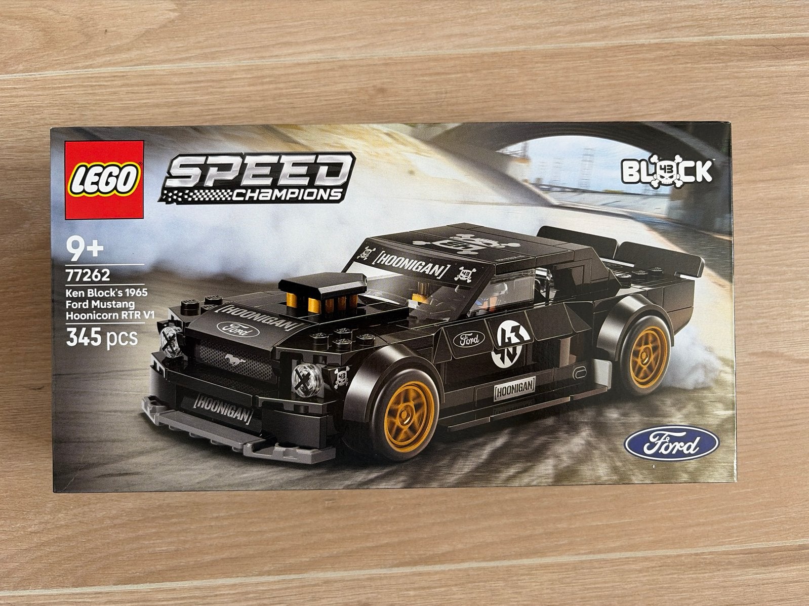 LEGO Speed Champions Ford Mustang Hoonicorn RTR (77262), Lego, Denemarken, Nieuw, Complete set