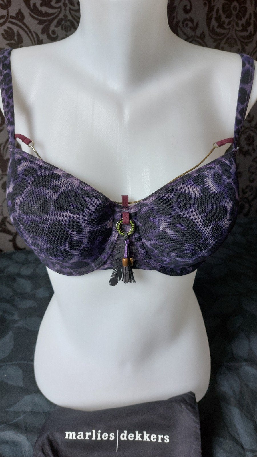 Marlies Dekkers BH 75D - Paars luipaardprint, Marlies Dekkers, Verzenden, Paars, BH