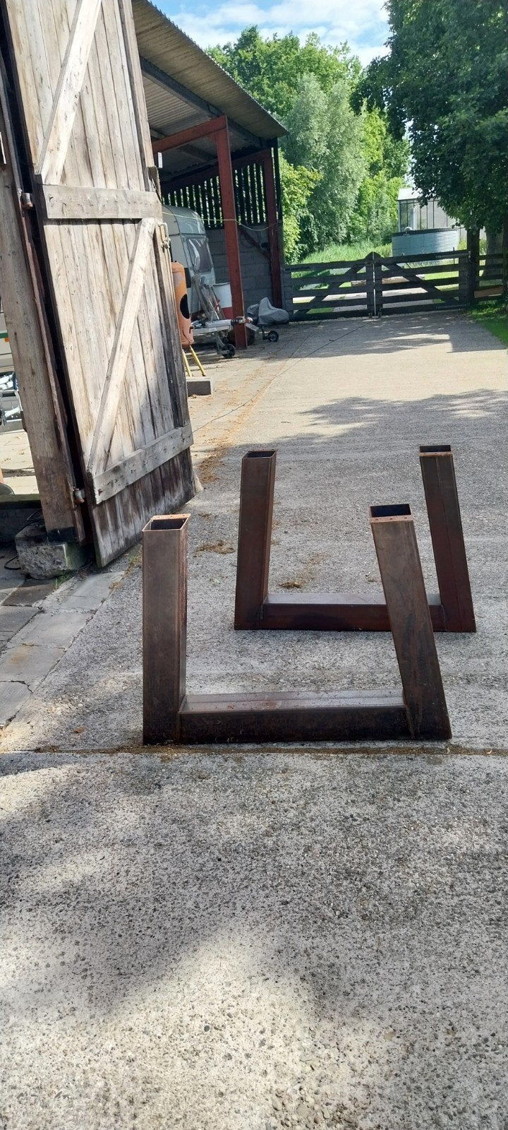 Tafel  onderstel, Ophalen, Gebruikt, Overige materialen