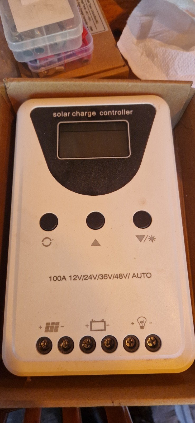 solar charge controller 100a  laadregelaar zonnepanelen
