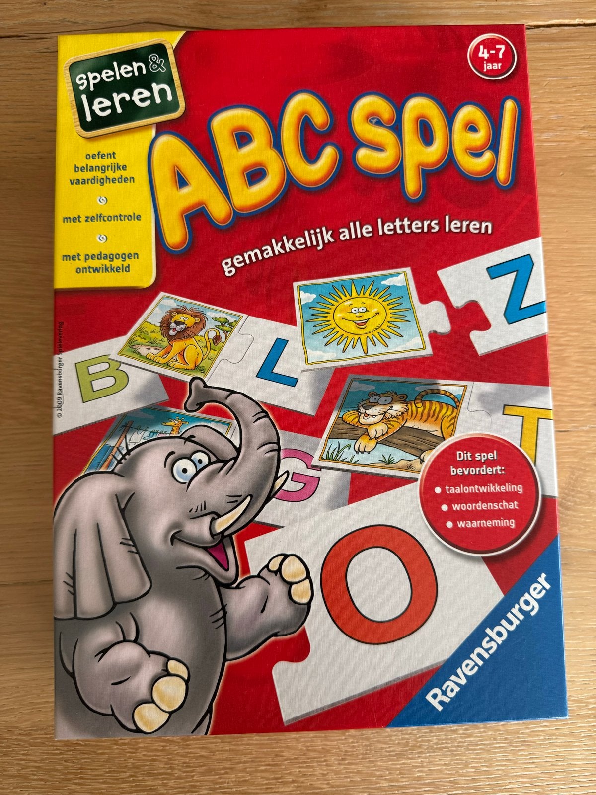Ravensburger ABC spel: Spelen & Leren, Kinderen en Baby's, Speelgoed | Educatief en Creatief, Ophalen of Verzenden, Zo goed als nieuw