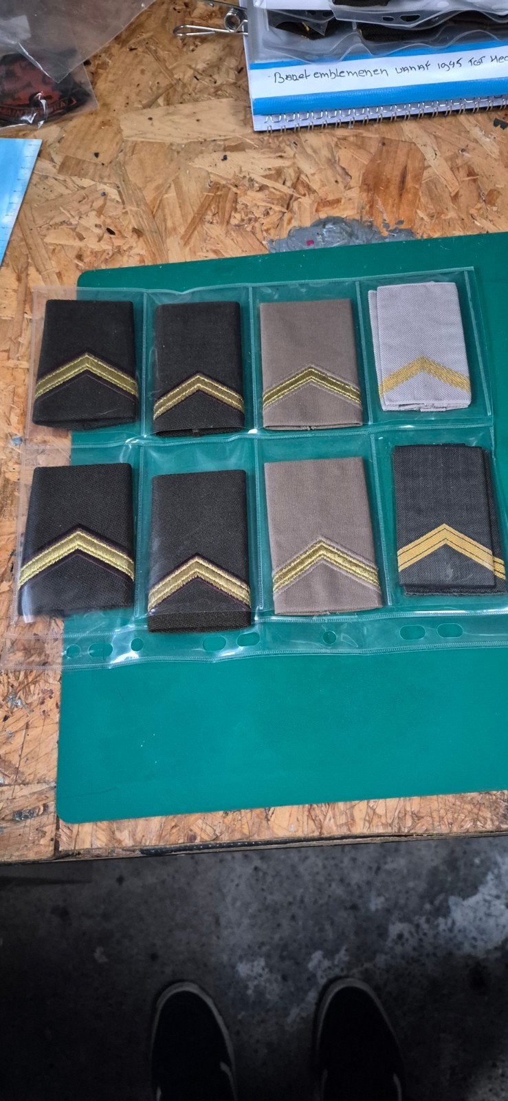 Militaire schouderemblemen - diverse rangen en soorten, Verzamelen, Militaria | Algemeen, Ophalen of Verzenden