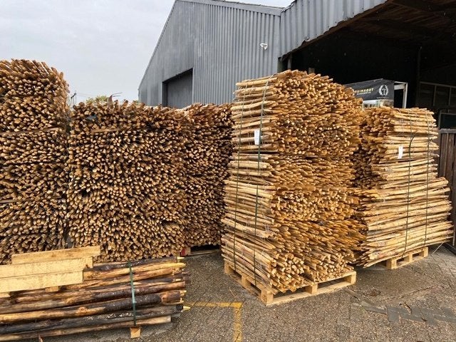 Kastanje hekwerk: scherpe prijs van de producent!, Verzenden, Nieuw, Hout, Tuinhek