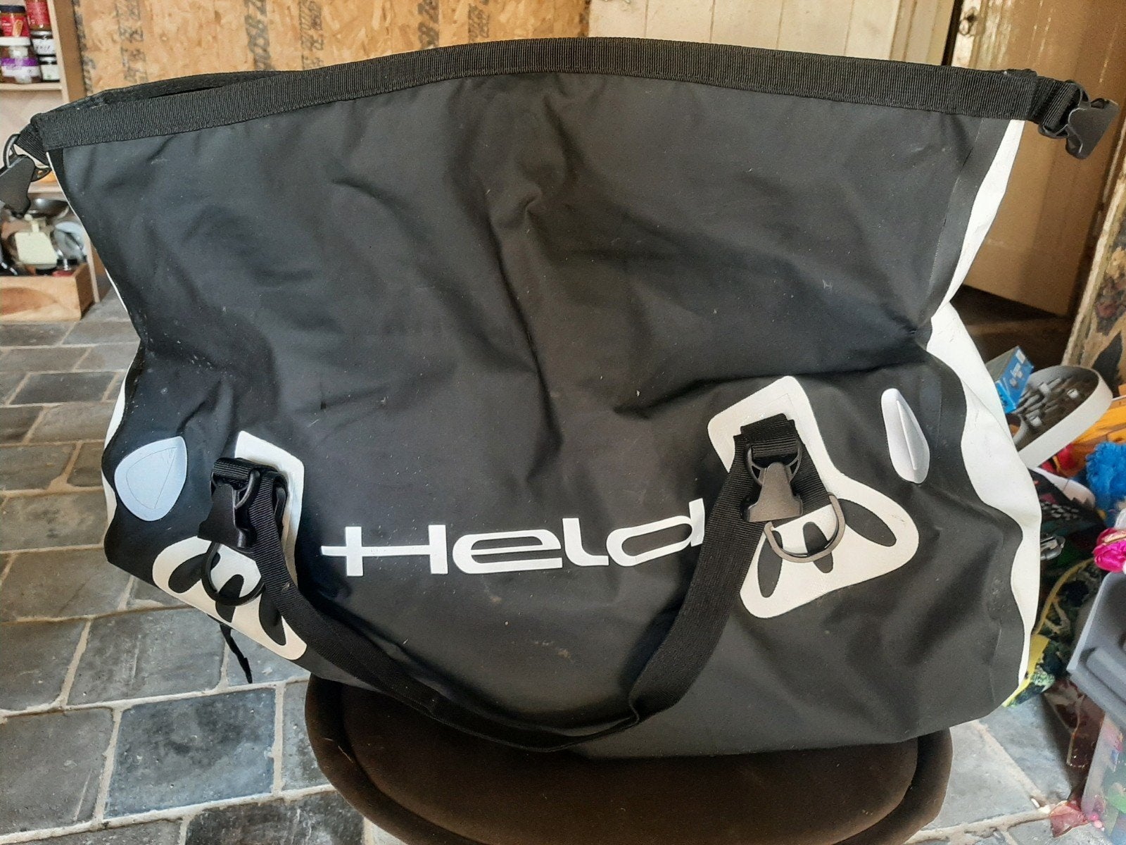 Held waterdichte tas en bagagenet, Ophalen, Zo goed als nieuw