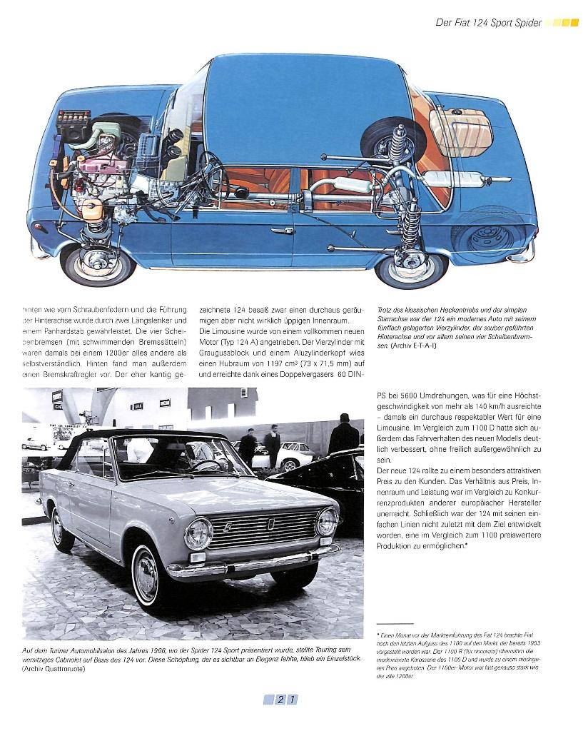 Fiat 124 Spider - Coupé - Abarth, Verzenden, Nieuw, Overige merken, Julien Lombard en Emilio Agiato