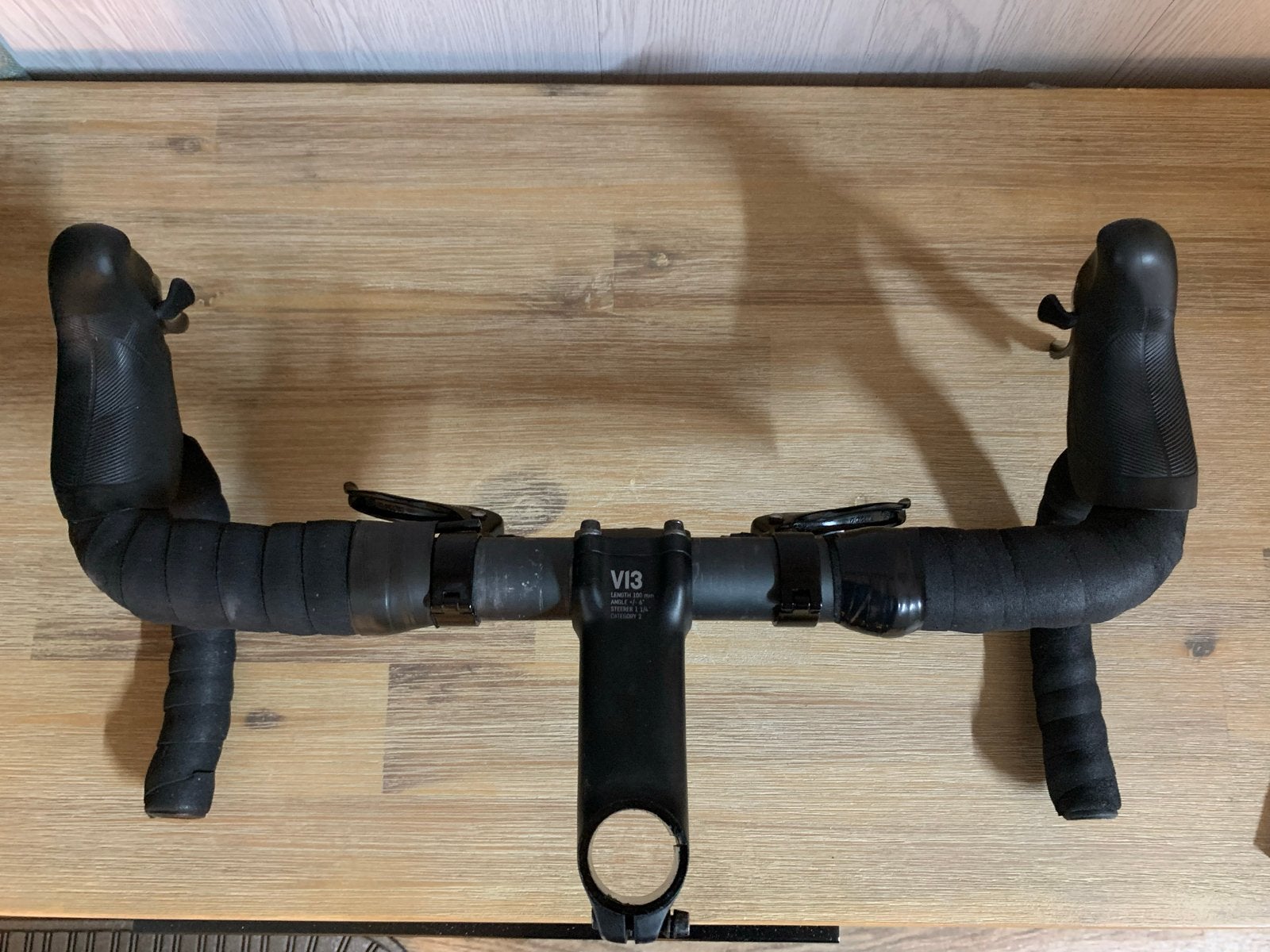 Stuur met remmen en shifters 10 speed, Fietsen en Brommers, Ophalen, Stuur, Zo goed als nieuw, Aluminium