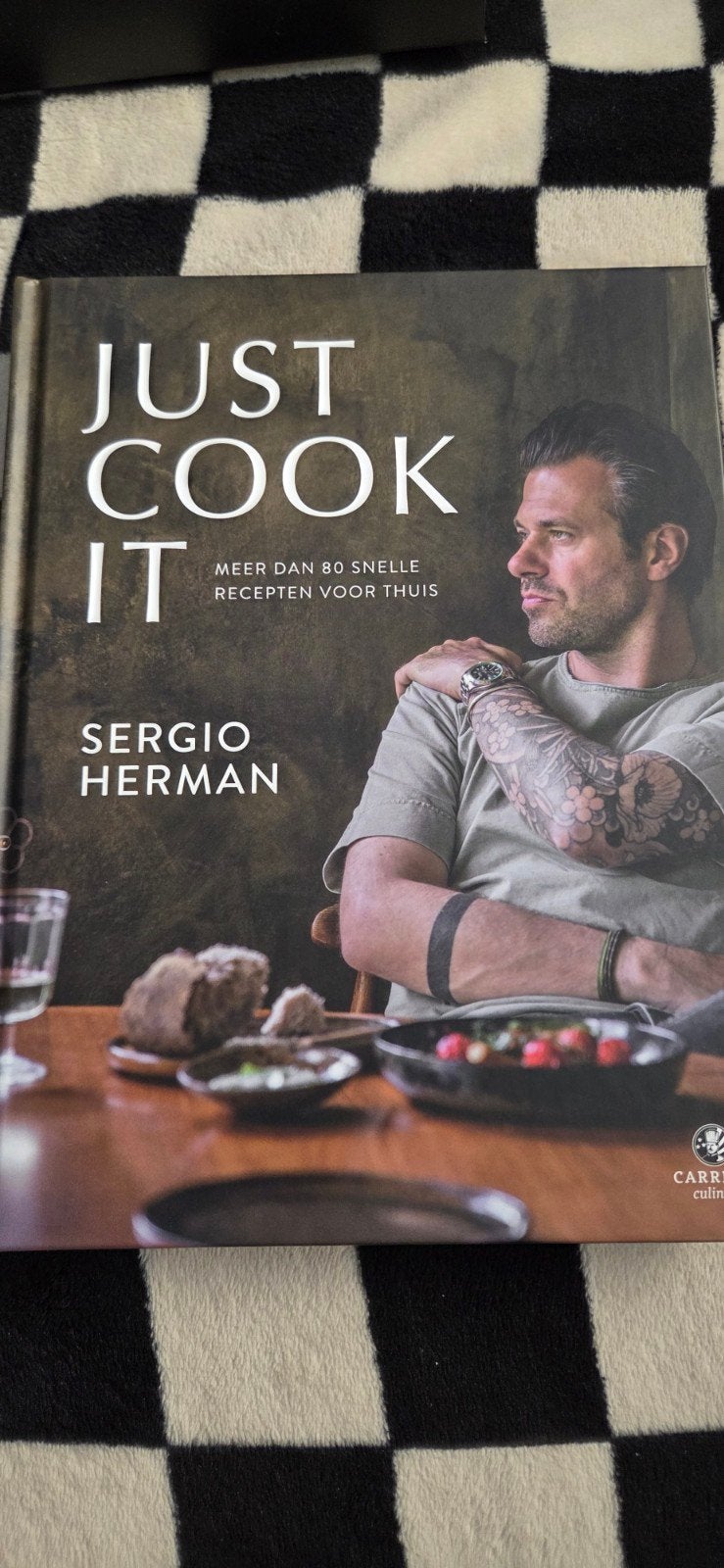 Te Koop : Kookboek SERGIO HERMAN, Ophalen, Nieuw