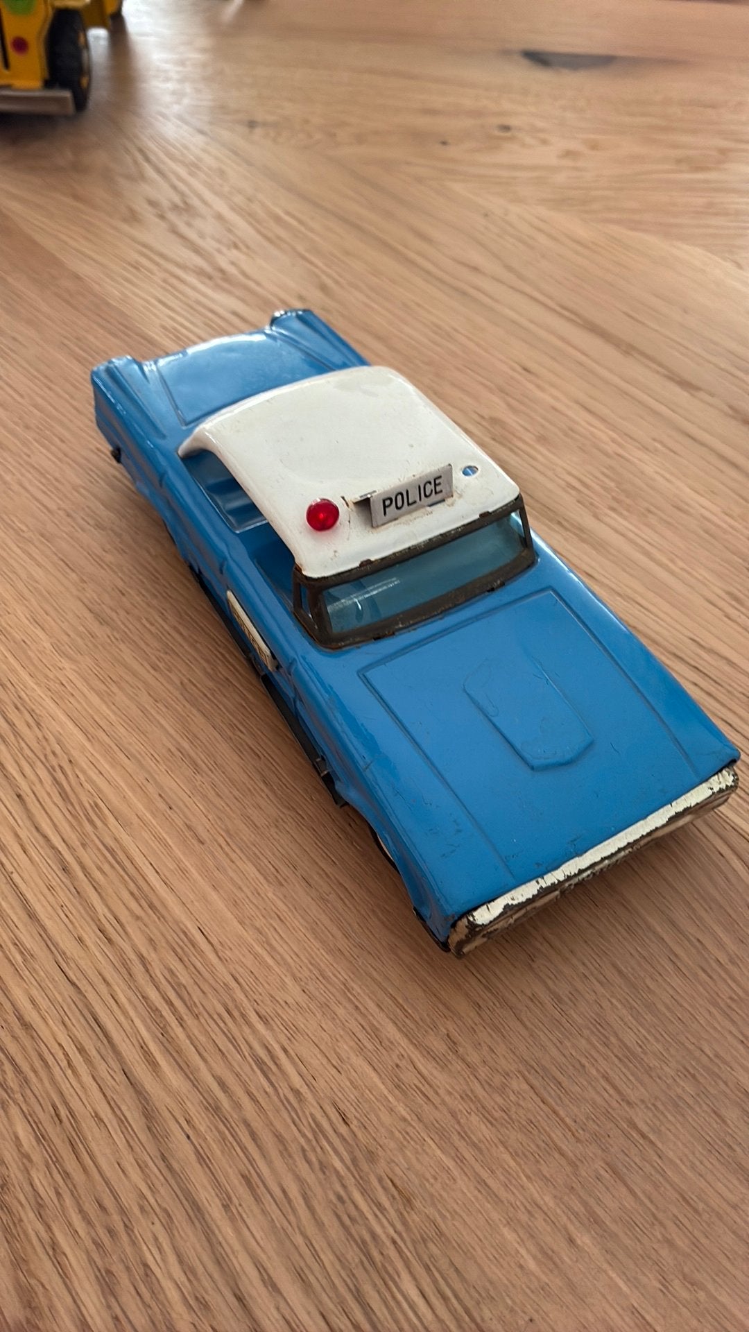 Blikken police car, Antiek en Kunst, Ophalen