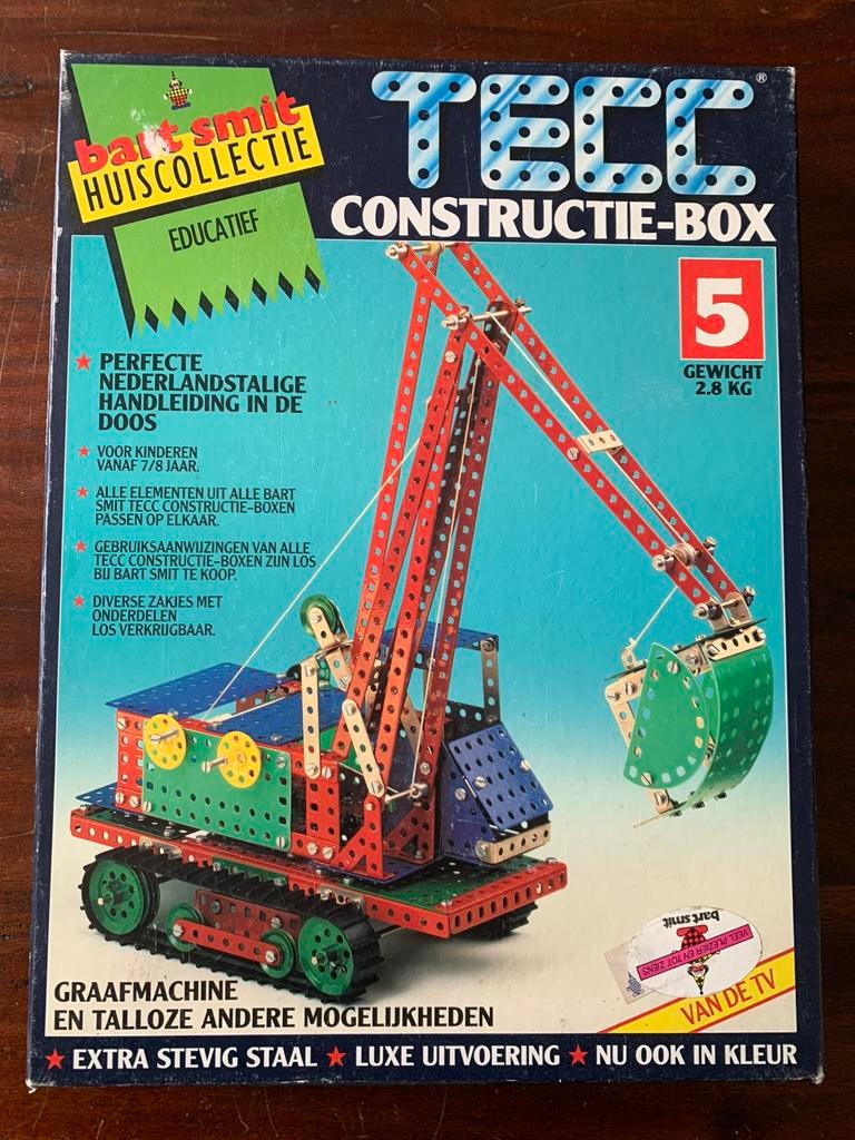 TECC constructie-box 5 graafmachine bouwdoos, Ophalen, Zo goed als nieuw, Bouwen