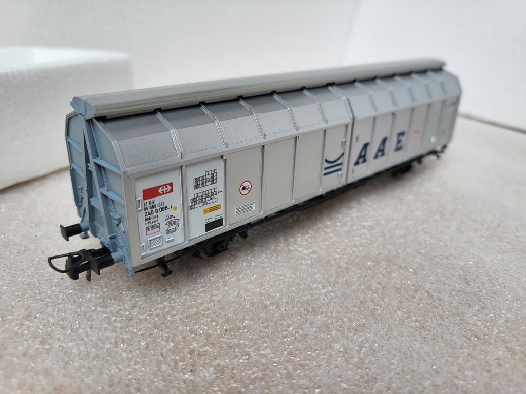 Roco 46945 AAE Gesloten Goederenwagon Hbbillns - HO, Ophalen of Verzenden, Zo goed als nieuw, Wagon, Roco