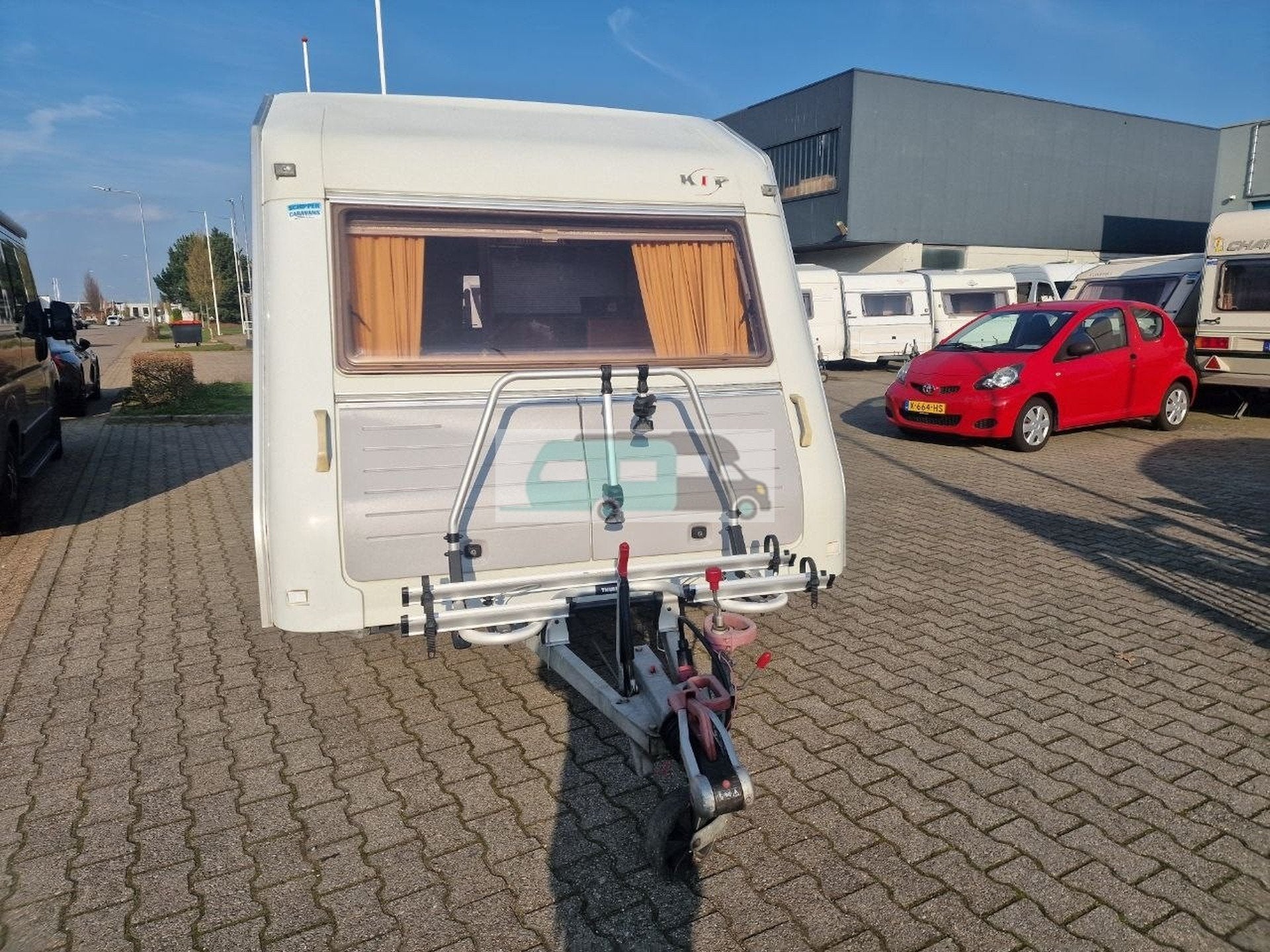 Kip greyline 50TDB (bj 2000), Caravans en Kamperen, Kip, Bedrijf, Schokbreker, 6 tot 7 meter