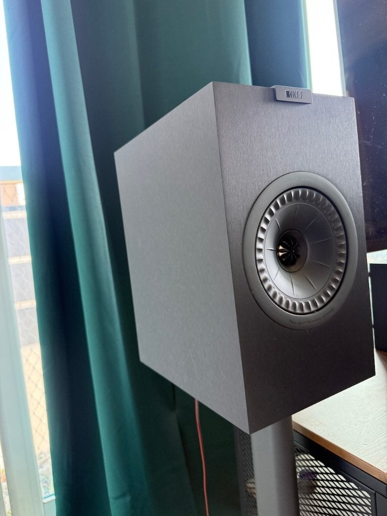 KEF Q3 Meta Bookshelf Speakers (Pair) - Satin Black, Audio, Tv en Foto, Luidsprekers, Zo goed als nieuw, 120 watt of meer, Front, Rear of Stereo speakers