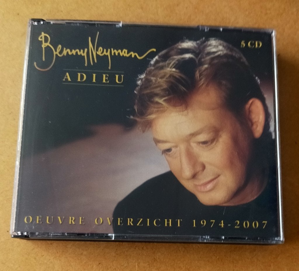 Benny Neyman - Adieu 5CD 2008, Ophalen of Verzenden, Gebruikt, Levenslied of Smartlap
