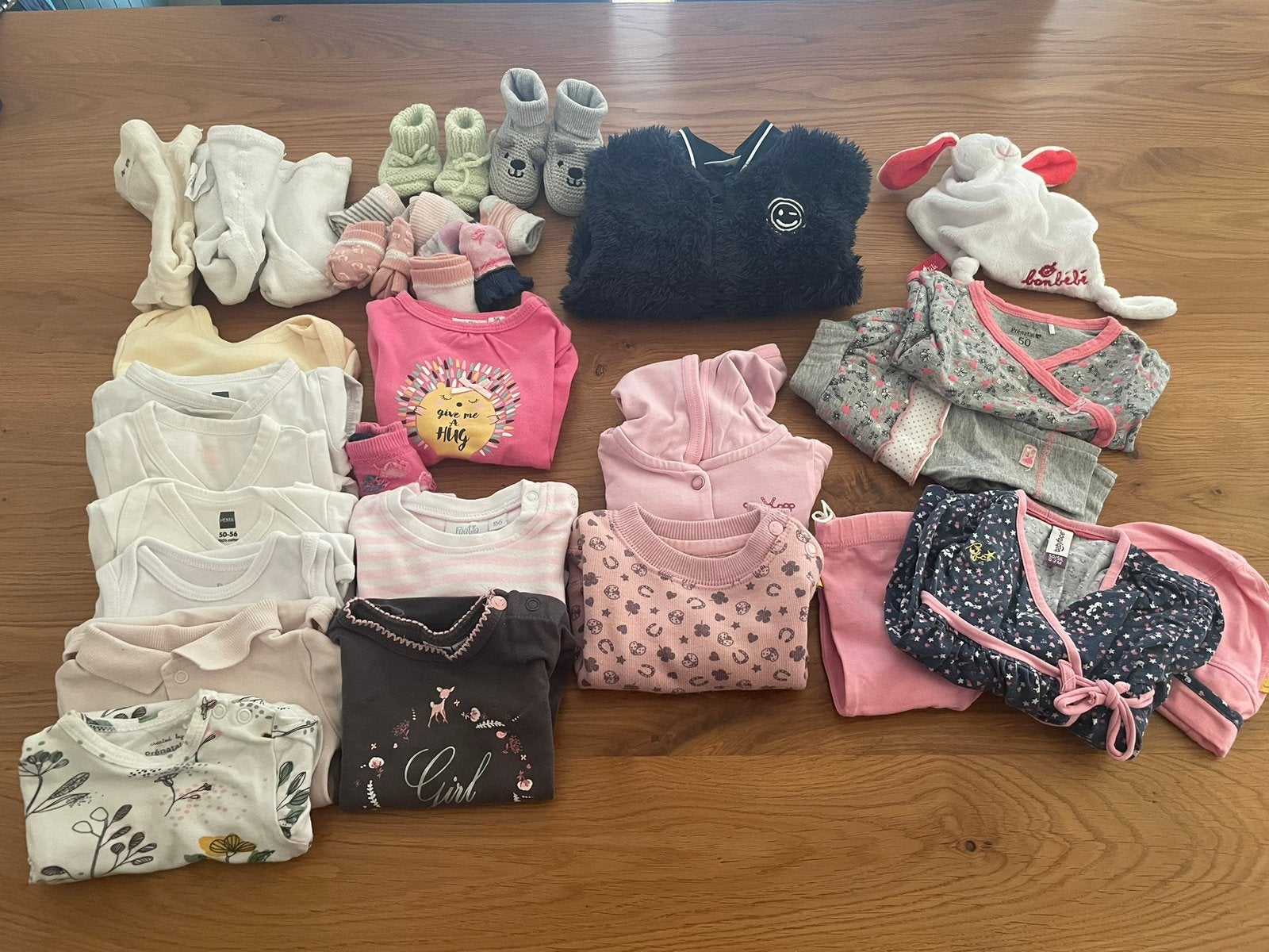 Leuk pakket kleding voor een meisje - maat 50 / 56, Kinderen en Baby's, Babykleding | Maat 50, Ophalen of Verzenden, Gebruikt