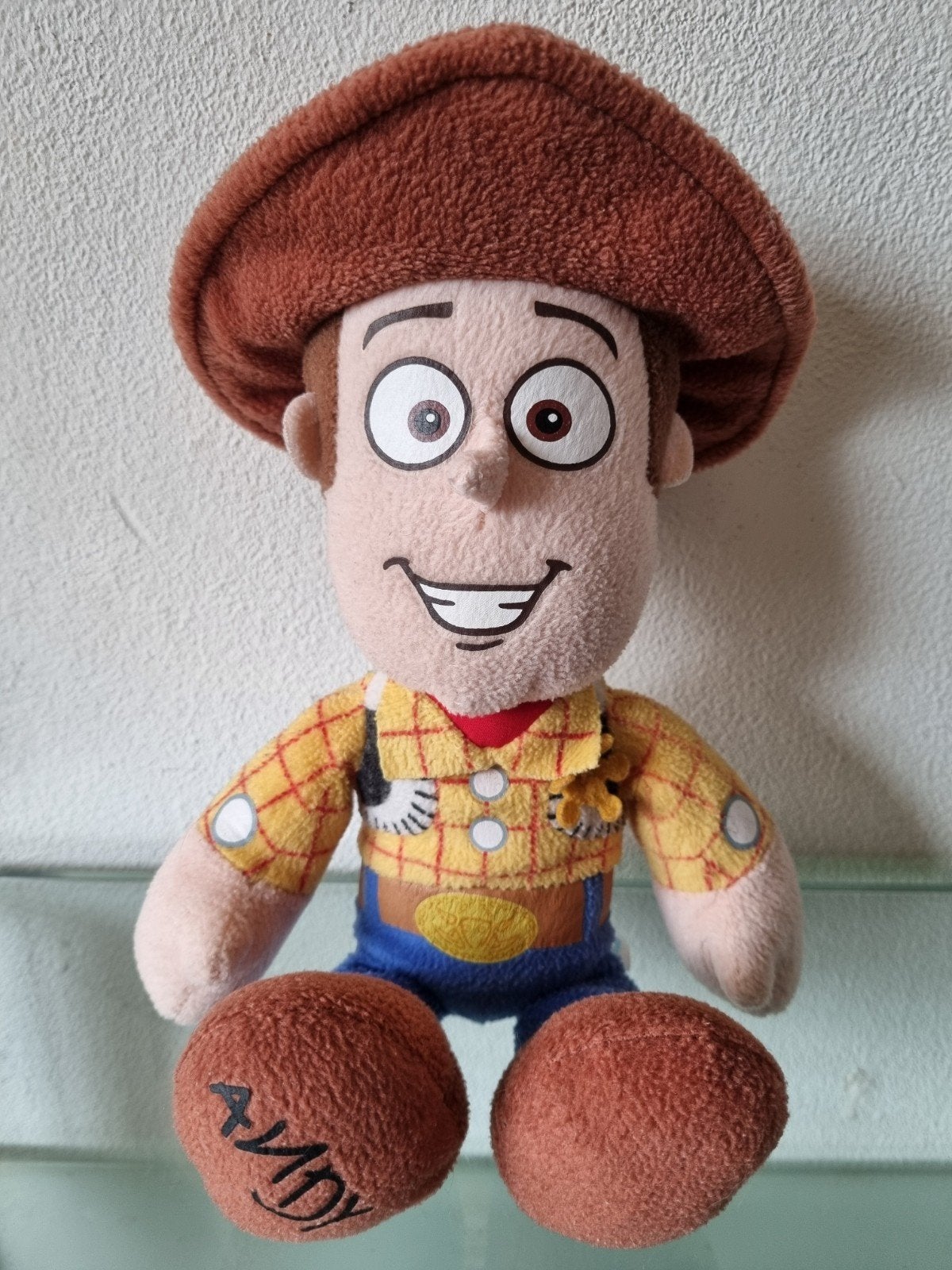 Orig, AH/DisneyPixar, TOY STORY WOODY, 35cm, Label,Igst!, Overige typen, Ophalen of Verzenden, Zo goed als nieuw, Middelgroot (20 tot 80 cm)
