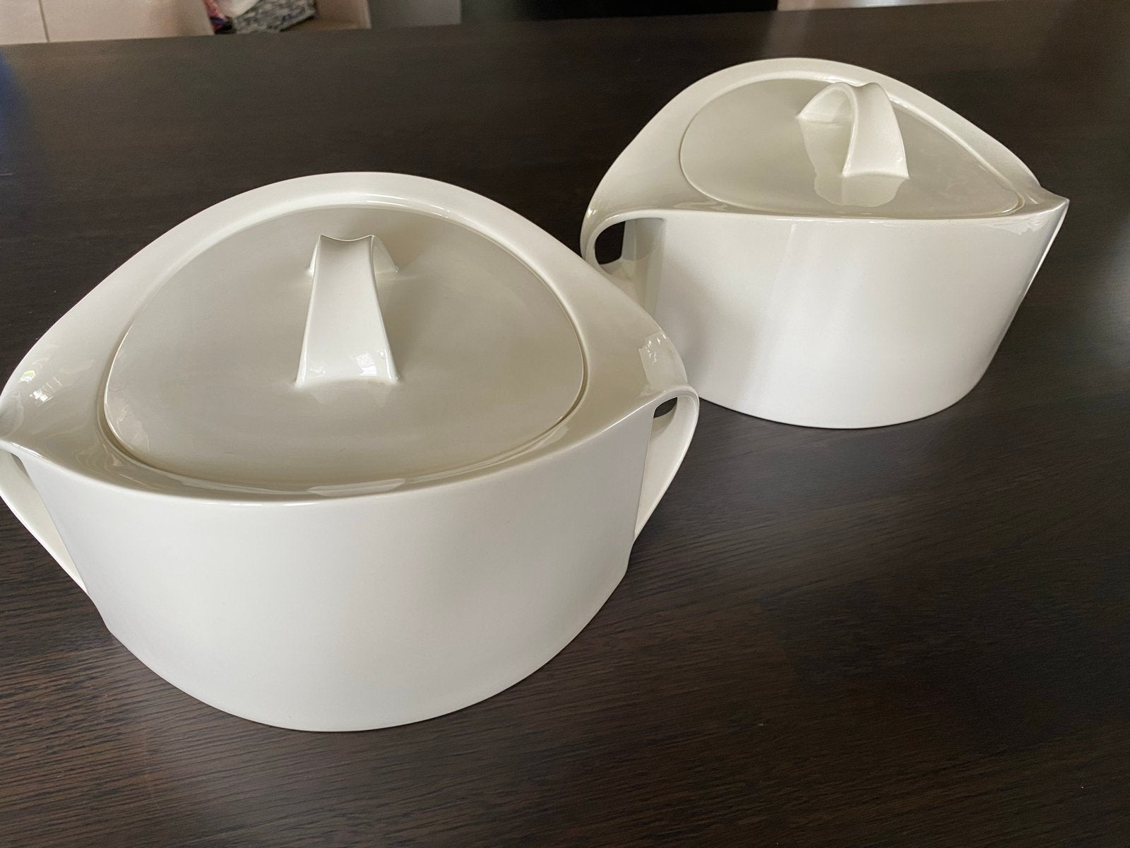 Villeroy & Boch Alba Vitro Porselein Schalen met Deksel, Villeroy & Boch, Ophalen of Verzenden, Modern, Porselein
