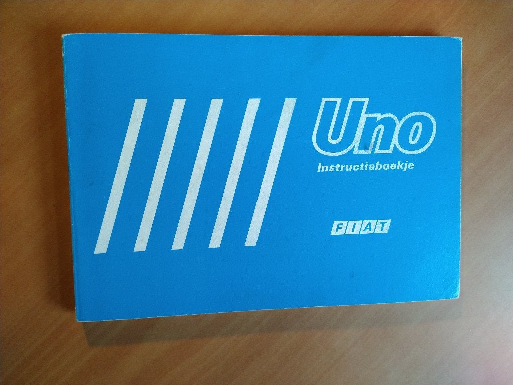 Fiat Uno Instructieboekje, incl. Uno Instrumenten paneel, Ophalen of Verzenden