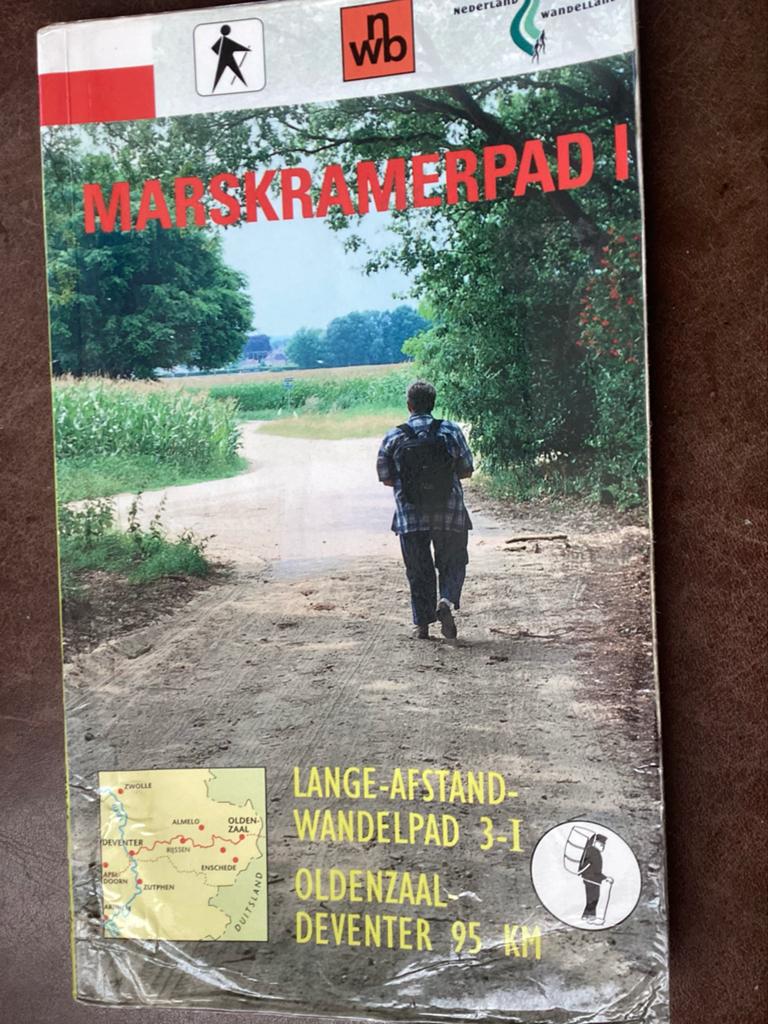 Marskramerpad I: LAW 3-1 Oldenzaal - Deventer (95 km), Fiets- of Wandelgids, Ophalen of Verzenden, Benelux, Gelezen