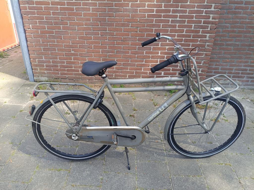 Cortina u4 28 inch 3versnellingen terugtraprem.61cm frame, Ophalen, Gebruikt, Overige merken