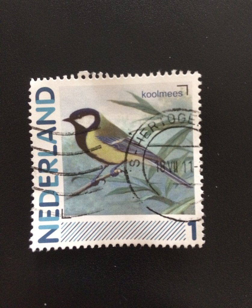 postzegel Vogels in Nederland: Koolmees NVPH 2791, Postzegels en Munten, Postzegels | Nederland, Verzenden, Na 1940, Gestempeld