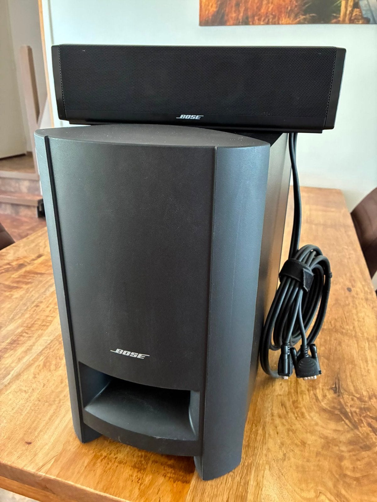 Bose CineMate 15 Home Cinema Set - Zo goed als nieuw, Soundbar, 70 watt of meer, Zo goed als nieuw, Overige spelers