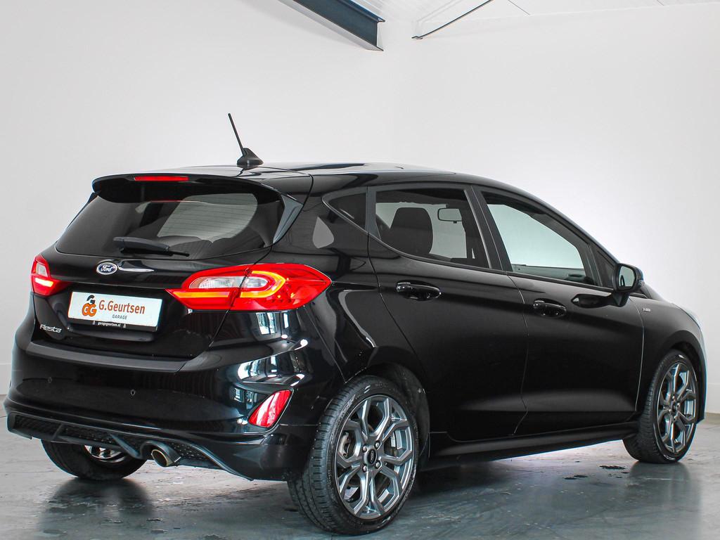 Ford Fiesta 1.0 EcoBoost ST-line Automaat LED, Cruise Contro, Zwart, Bedrijf, 19 km/l, 998 cc