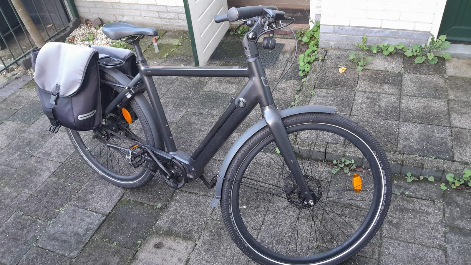 Lekker Amsterdam Urban E-Bike – 504 Wh, Gebruikt, 50 km per accu of meer, 55 tot 59 cm, Ophalen