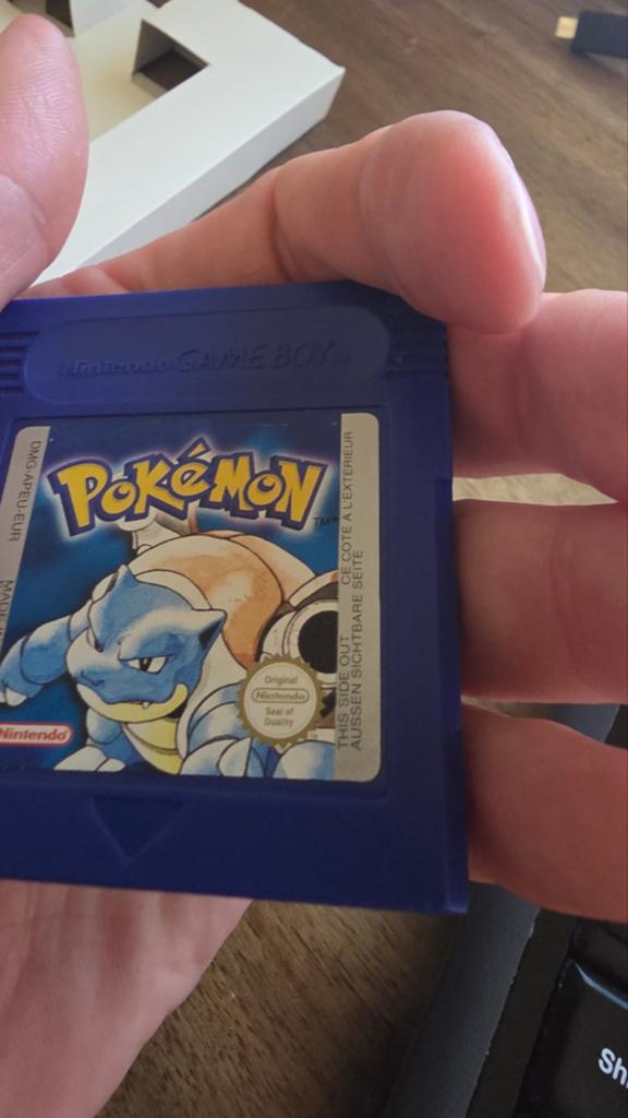 Pokémon Blue, Nintendo, Verzenden, 1 speler, Zo goed als nieuw
