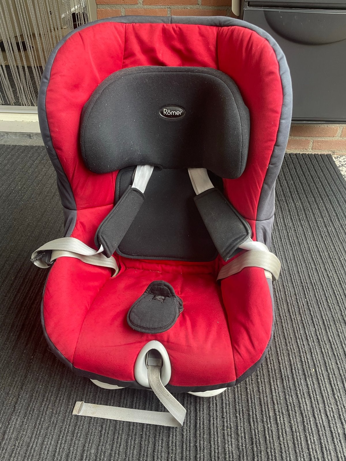 Römer KING II autostoel - Rood/Zwart, Ophalen, Romer, Verstelbare rugleuning, 9 t/m 18 kg