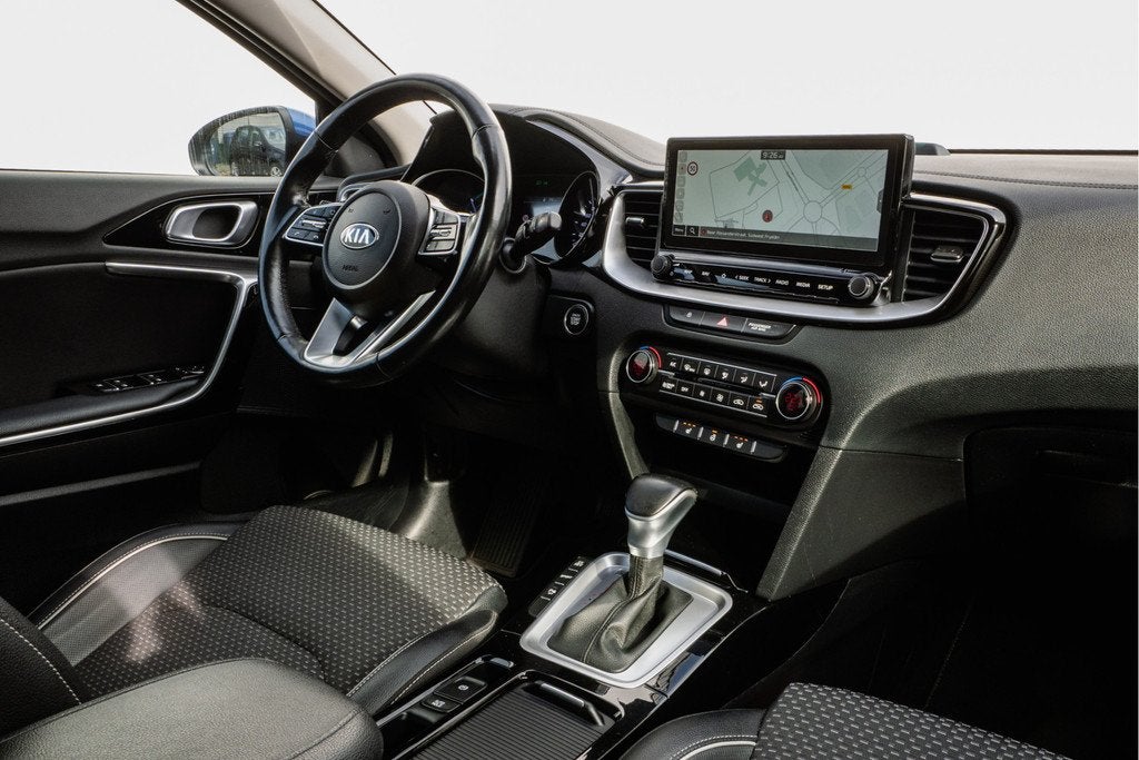 Kia Ceed Sportswagon 1.6 GDI PHEV DynamicPlusLine Trekhaak/, Auto's, 8 kWh, Gebruikt, Met garantie (alle), Blauw