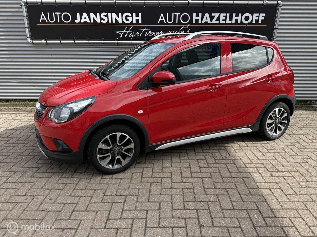 Opel Karl 1.0 Rocks Online Edition Automaat | Airco | PDC Ac, Auto's, Opel, 839 kg, Gebruikt, Euro 6, Parkeersensor