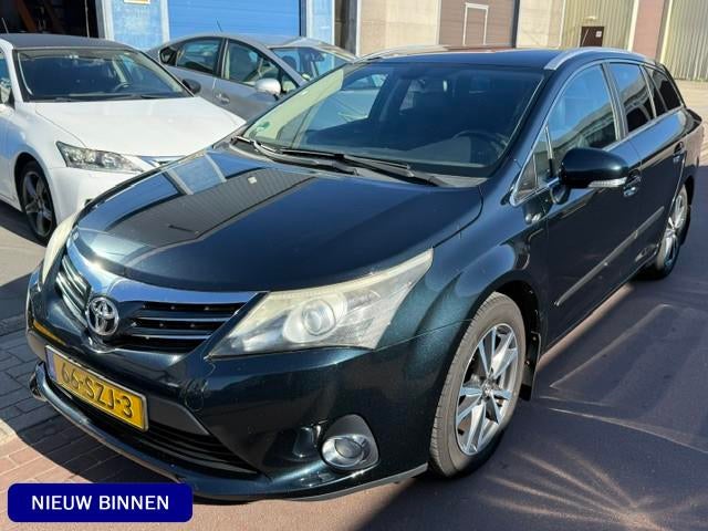 Toyota Avensis wagon 1.8 VVTi Dynamic BNS Automaat Facelift, Auto's, Toyota, Euro 5, 15 km/l, 4 cilinders, Zwart