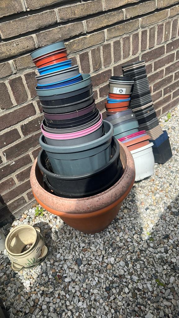 Plantenpotten en stekpotjes plastic, Tuin en Terras, Ophalen, Gebruikt, Kweekbak