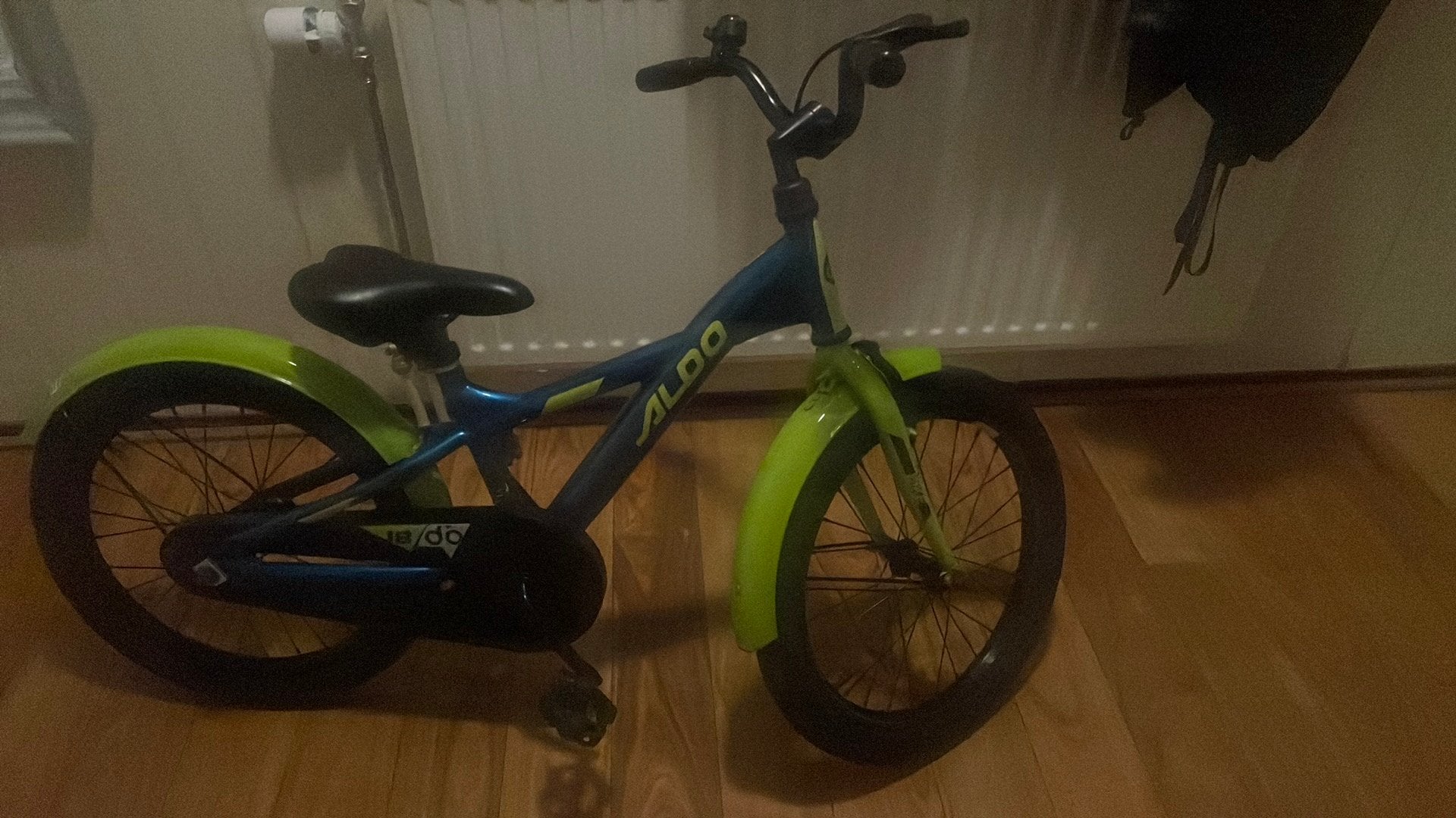 Kinder fiets aldo -18 inch, Fietsen en Brommers, Fietsen | Crossfietsen en BMX, Ophalen, Zo goed als nieuw, Staal, 16 tot 20 inch