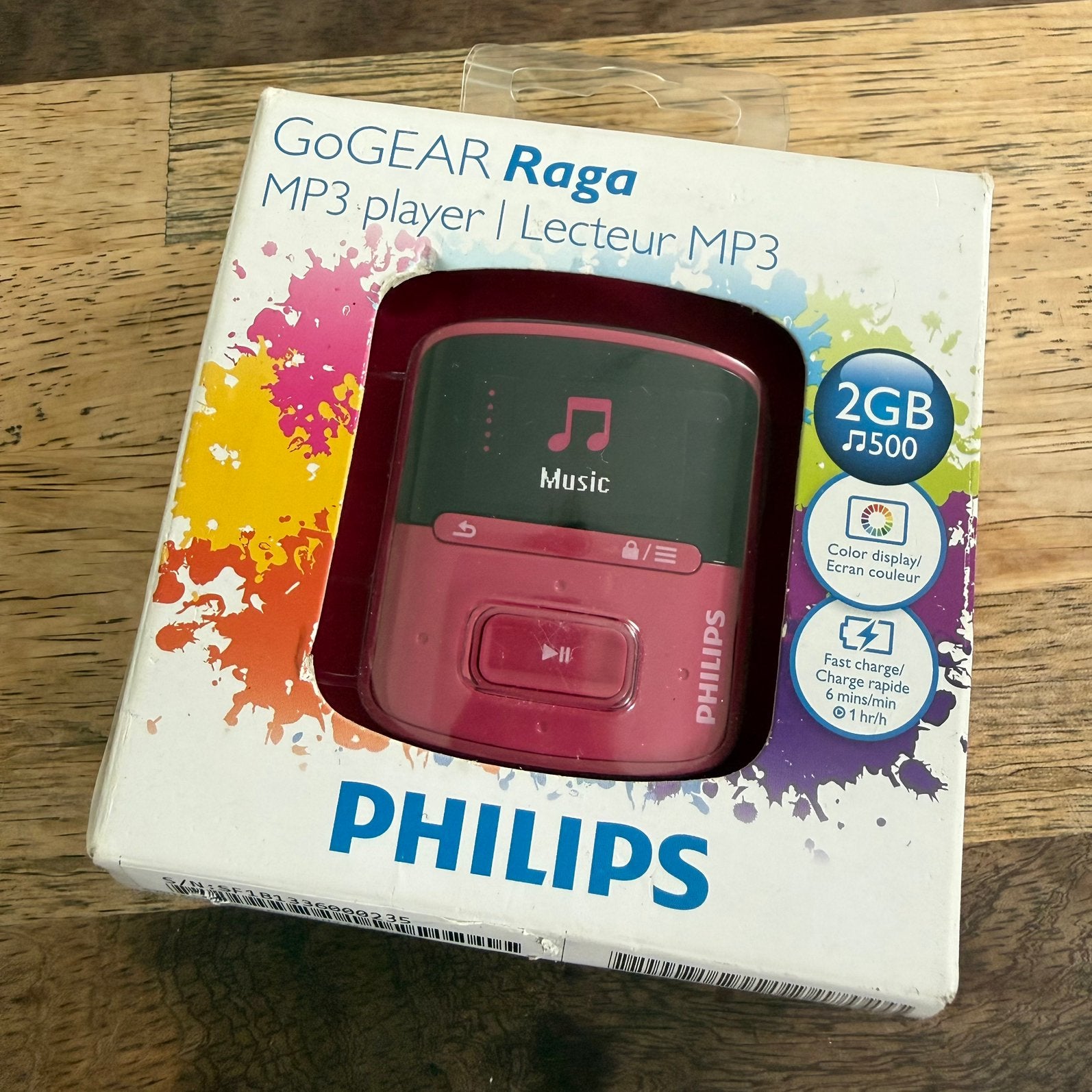 Philips GoGEAR Raga MP3-speler 2GB – Roze, Nieuw & Verzegeld, Ophalen of Verzenden, Nieuw, Philips, 2 tot 10 GB